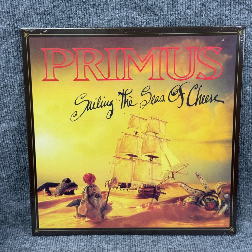 Primus Sailing The Seas Of Cheese Vinyl LP New Stereo Mix Les Claypool Sealed